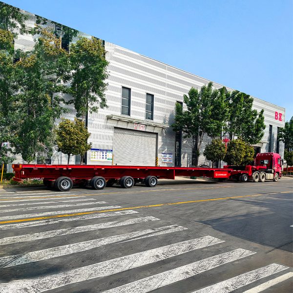 Vehículo transportador modular hidráulico de 5 ejes